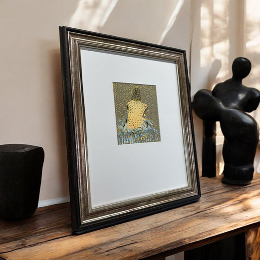 Mixed Media on Paper - Woman -  #1335